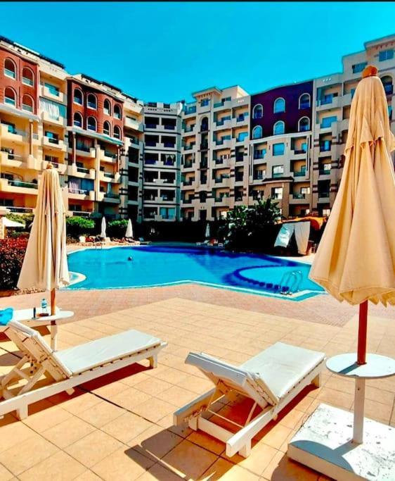 Sunny Studio With 3 Swimming Pools Florenza Hurghada Buitenkant foto