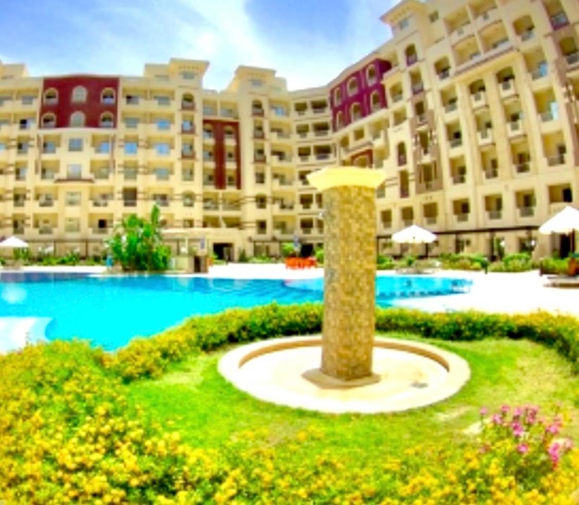 Sunny Studio With 3 Swimming Pools Florenza Hurghada Buitenkant foto